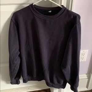 Navy brandy Melville crew neck